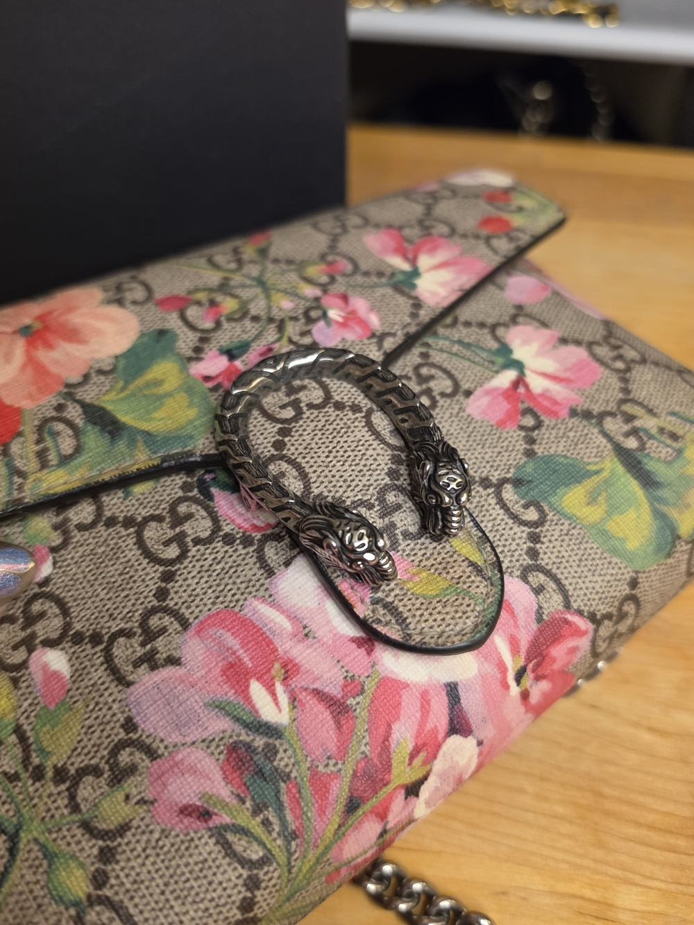Gucci Dionysus Blooms Supreme 3 Way Chain Purse EUC - Picture 10 of 16